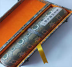 岚山书画装裱案例